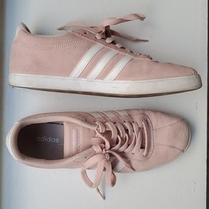 Pale pink adidas